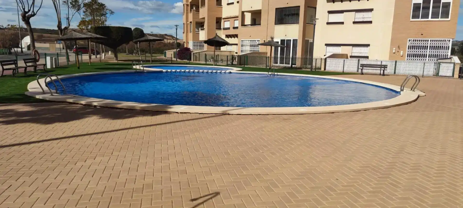 Piscina de Planta baixa en venda en  Murcia Capital amb Aire condicionat i Piscina