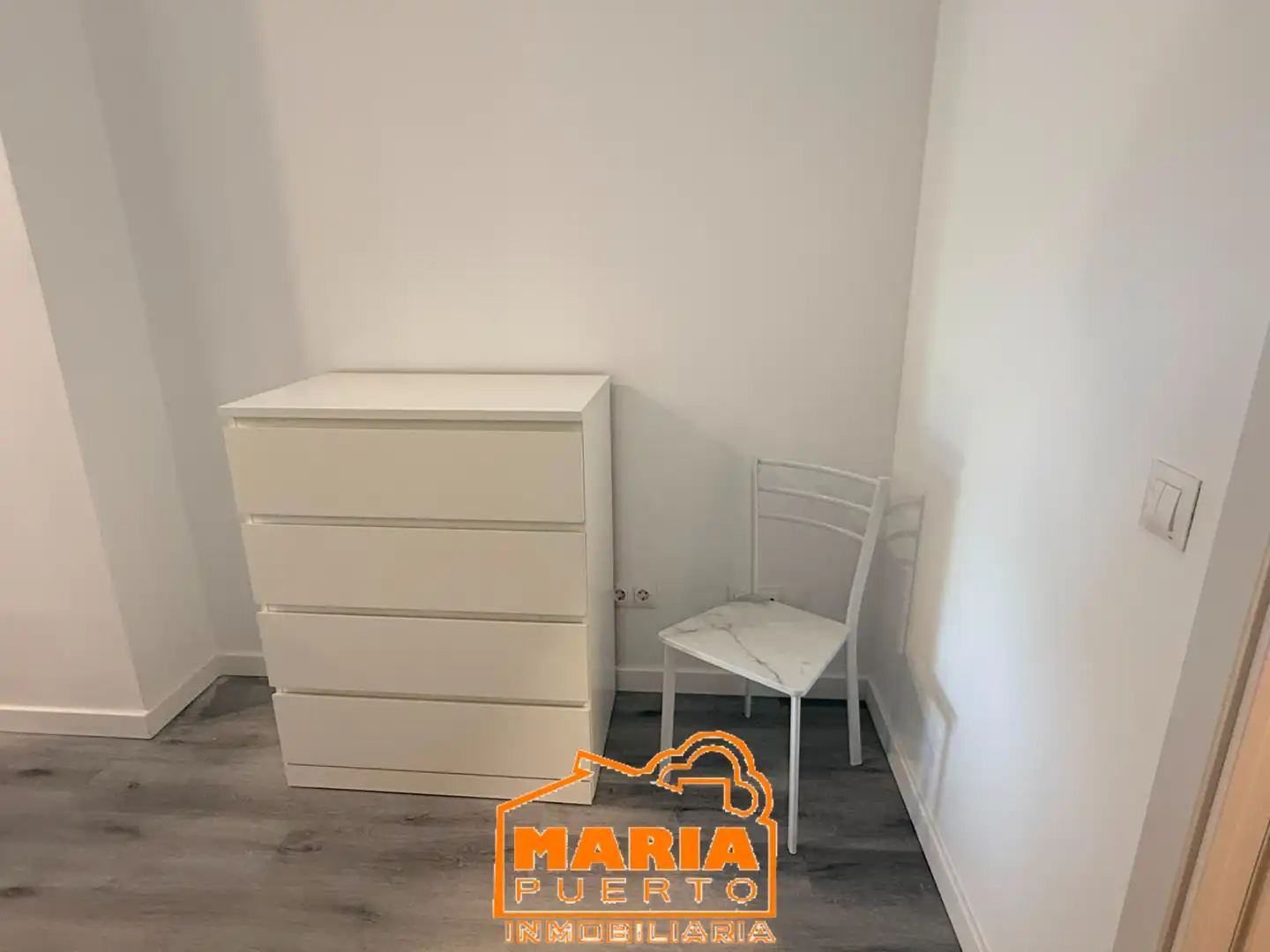 Schlafzimmer von Wohnung zur Miete in Málaga mit Klimaanlage und Möbliert
