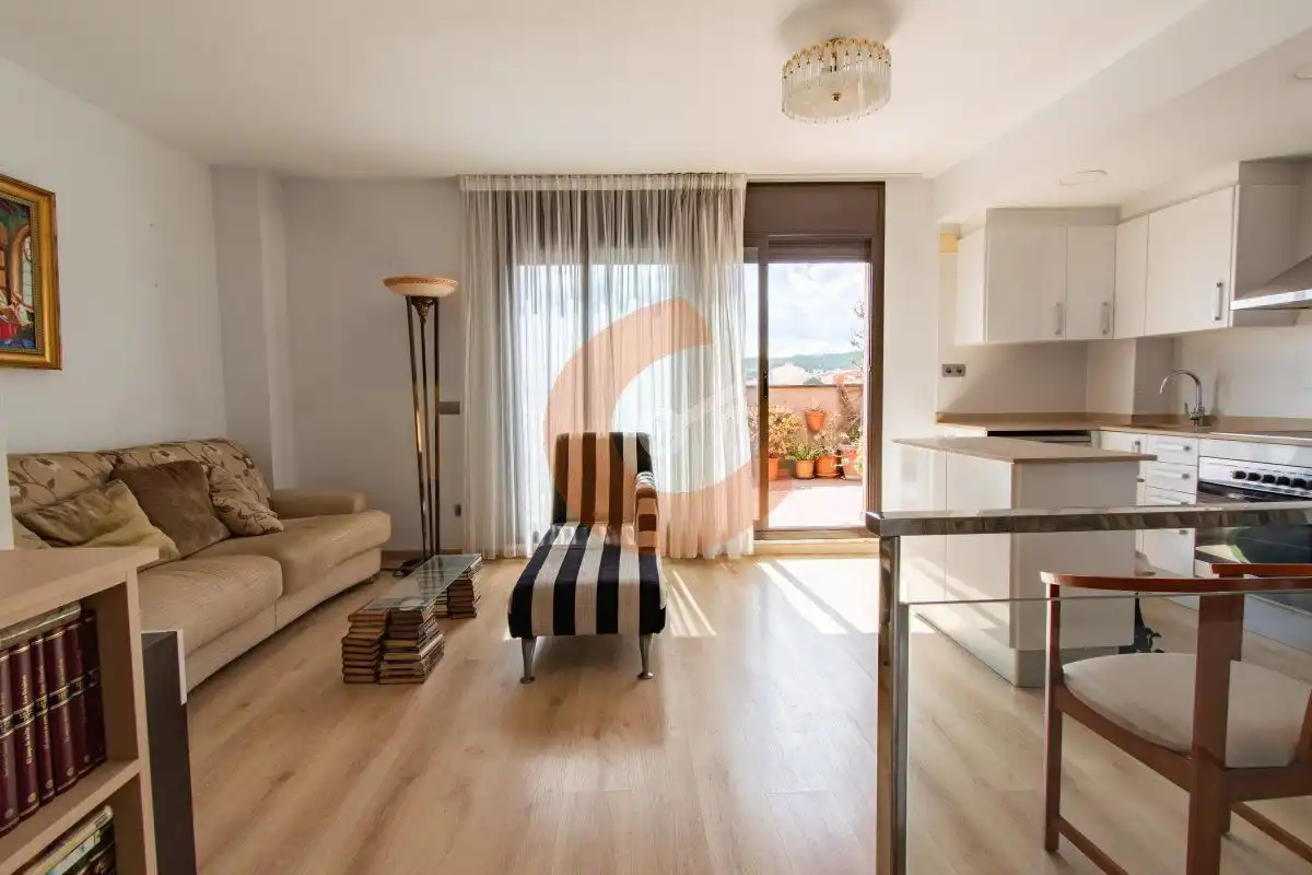 Sala de estar de Piso en venta en El Vendrell con Aire acondicionado, Calefacción y Parquet