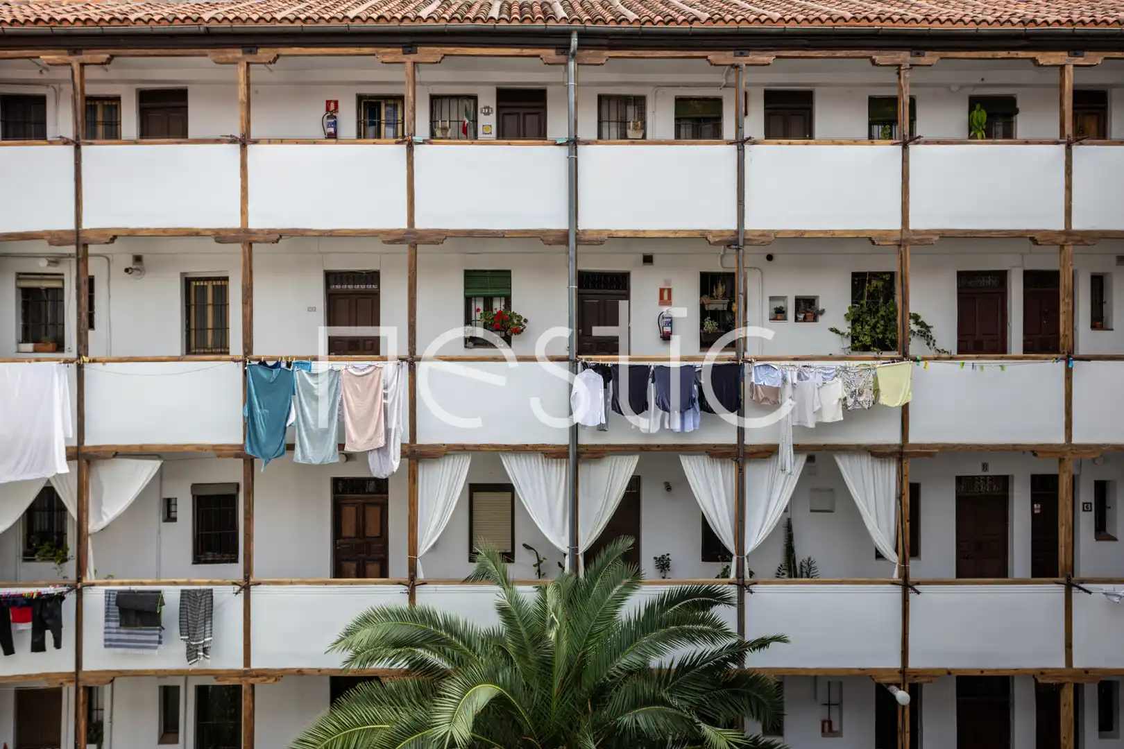 Vista exterior de Apartament de lloguer en Madrid amb Aire condicionat, Calefacció i Moblat