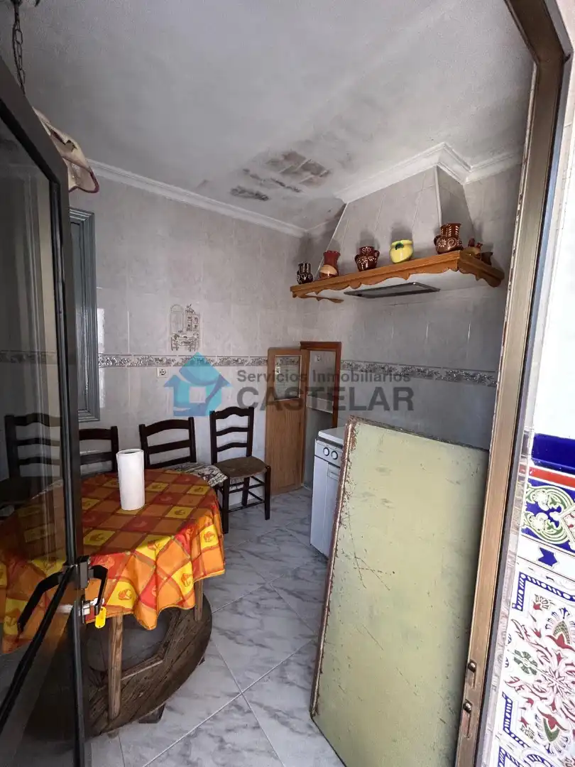 Cocina de Casa adosada en venta en Higuera de Vargas con Amueblado
