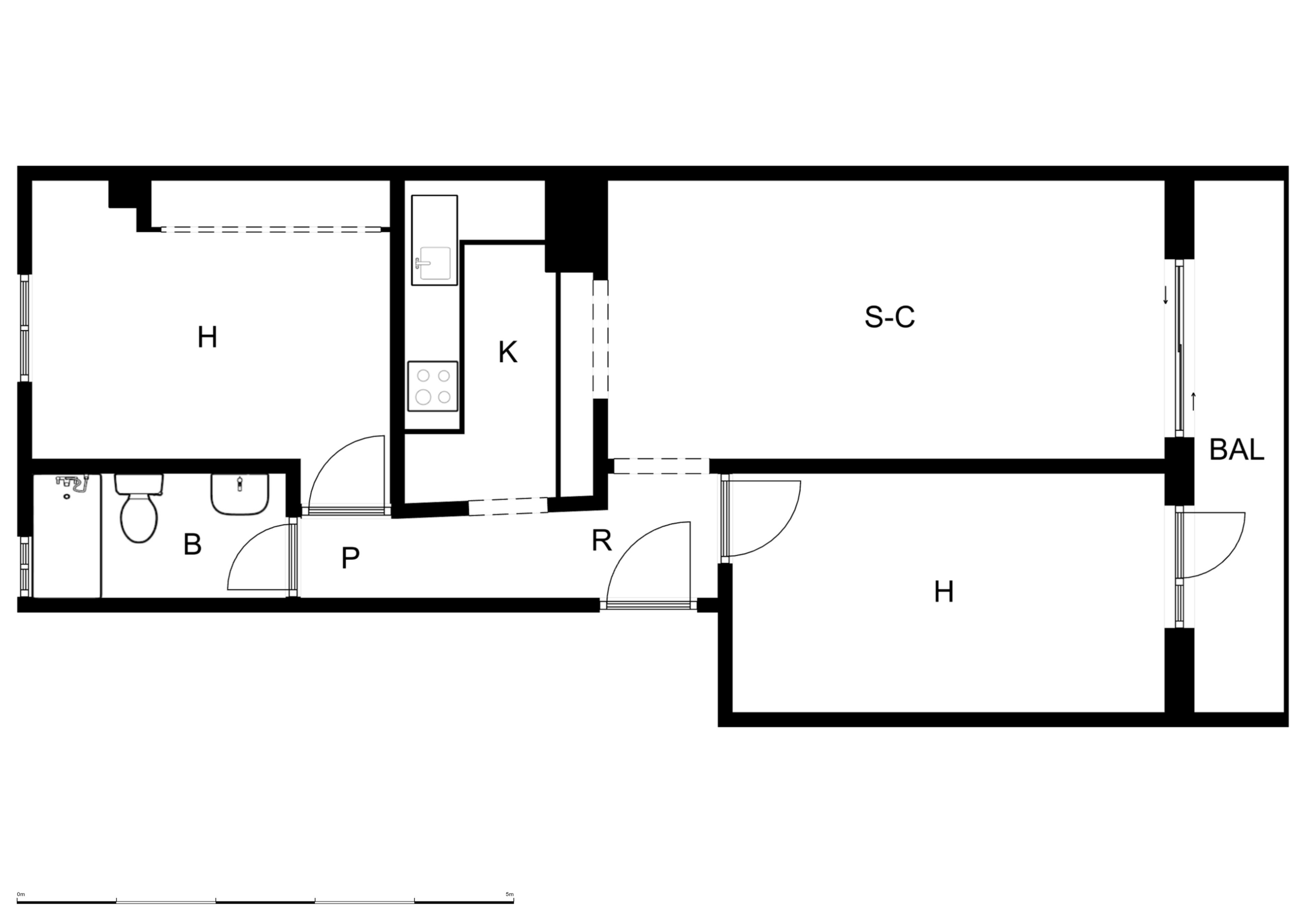 Flat for sale in Arona  with Heating, Terrace and Oven