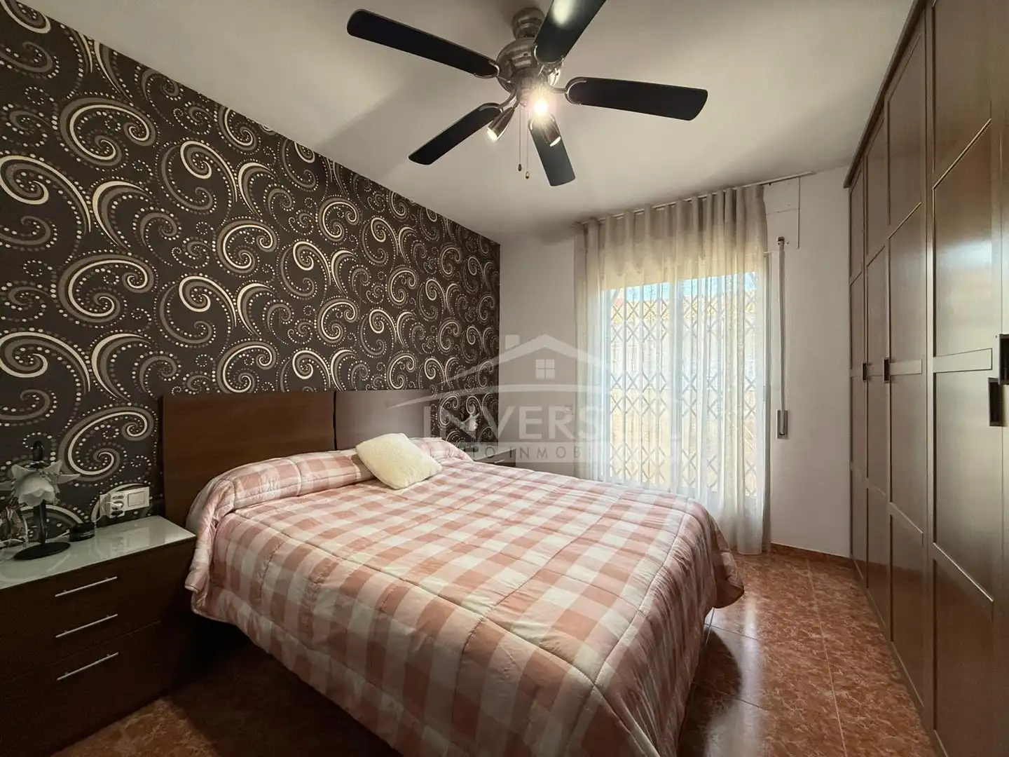 Schlafzimmer von Einfamilien-Reihenhaus zum Verkauf in El Ejido mit Klimaanlage, Heizung und Abstellraum