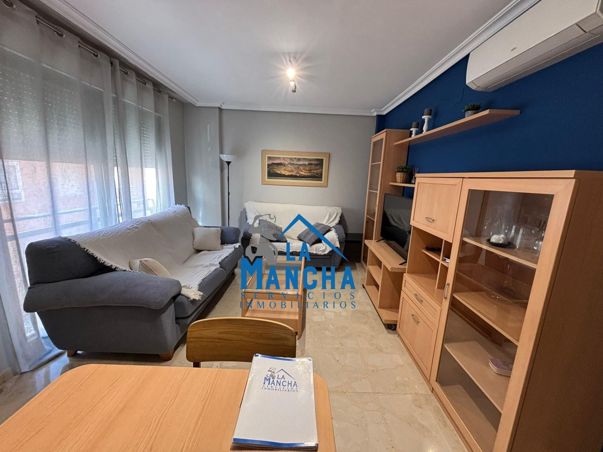 Sala de estar de Piso en venta en  Albacete Capital con Aire acondicionado, Calefacción y Terraza