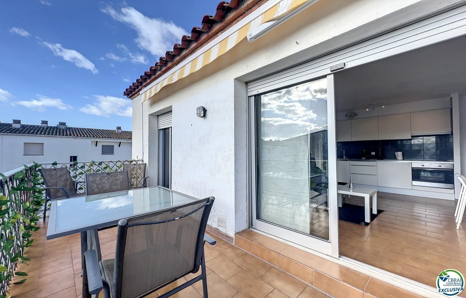 Terrassa de Apartament en venda en Empuriabrava