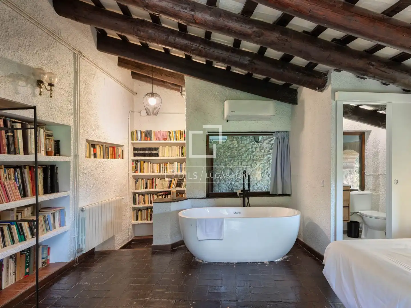 Casa rústica amb piscina en venda a Llagostera, imagen 31