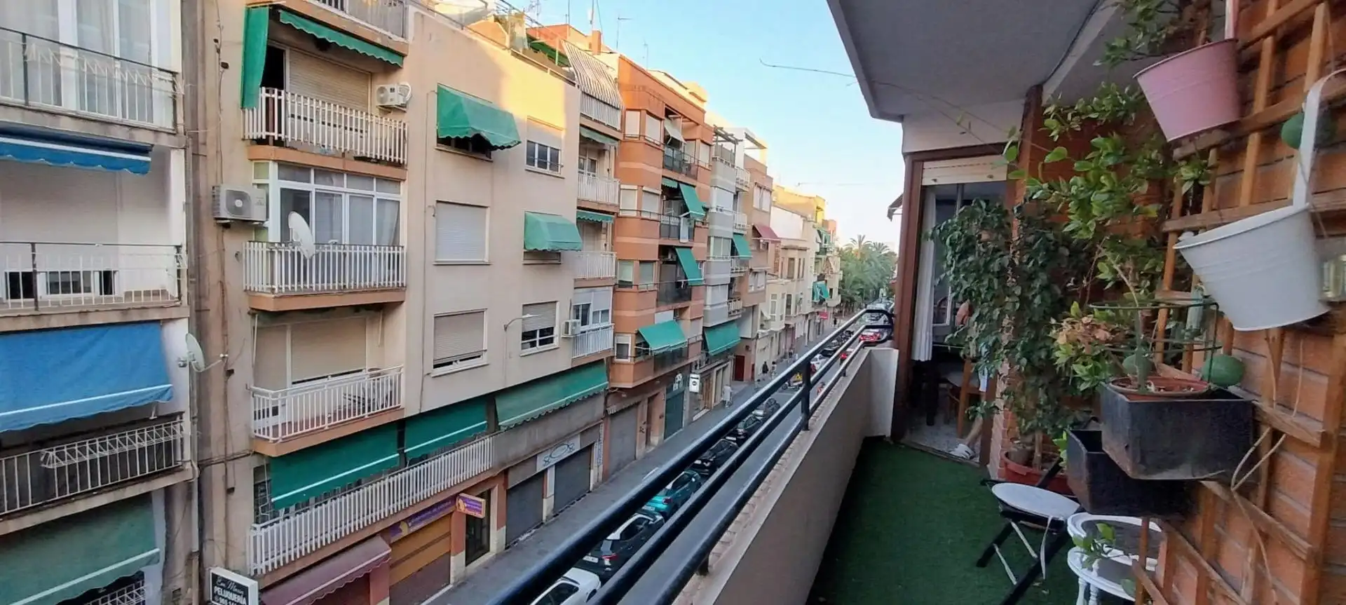 Terraza de Piso en venta en Alicante / Alacant con Terraza y Balcón