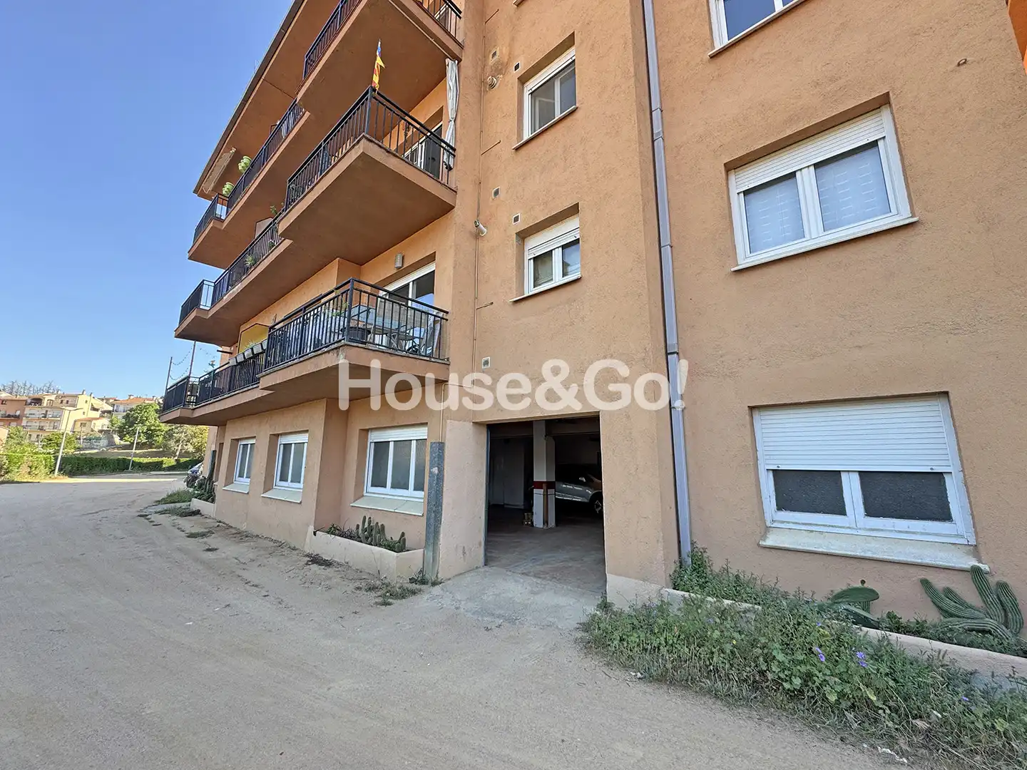 Vista exterior de Piso en venta en Arbúcies con Aire acondicionado, Calefacción y Terraza