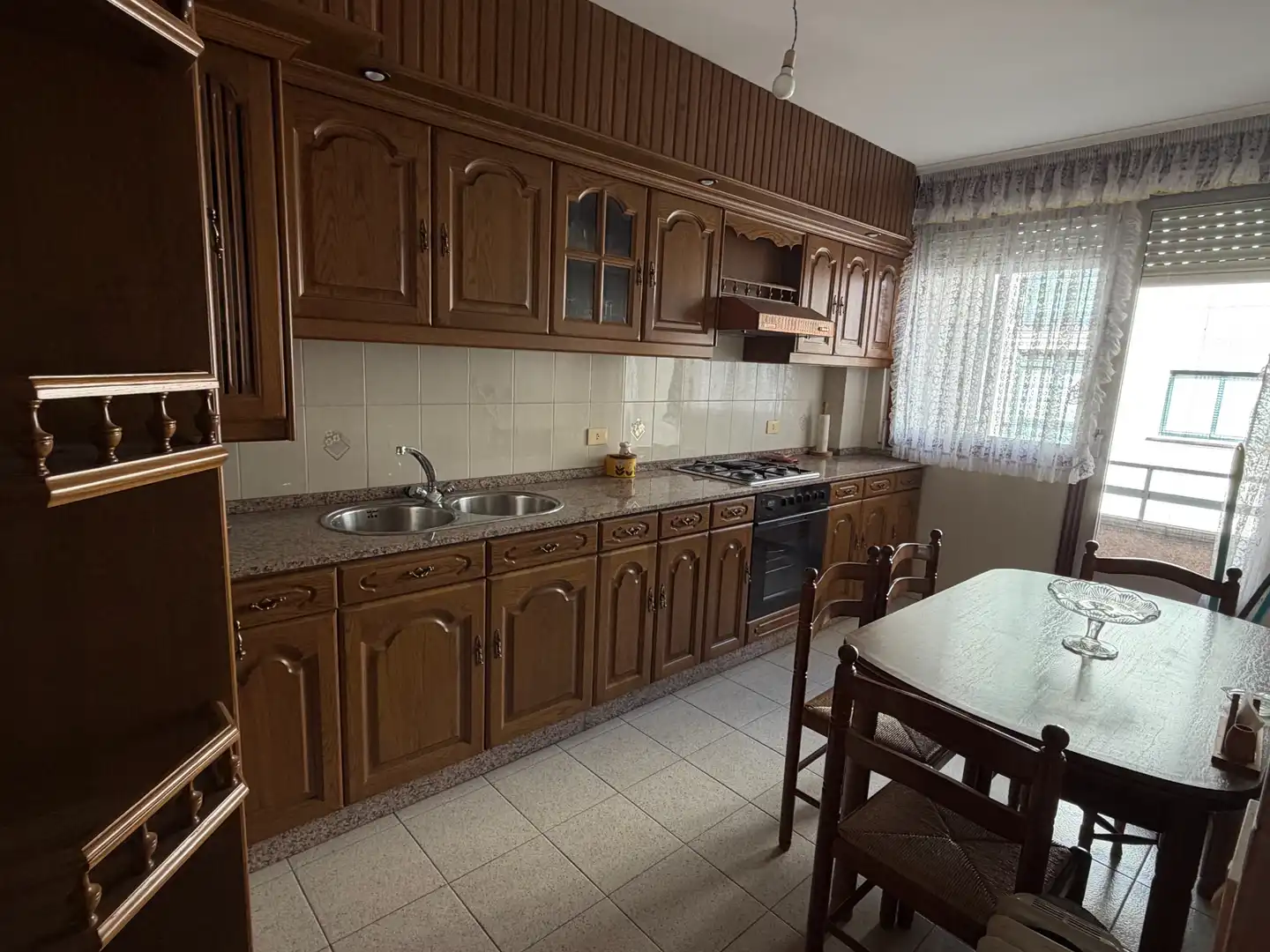 Küche von Wohnung zur Miete in O Carballiño   mit Heizung, Möbliert und Balkon