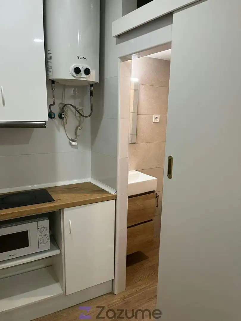 Bany de Apartament de lloguer en Madrid amb Aire condicionat, Calefacció i Parquet