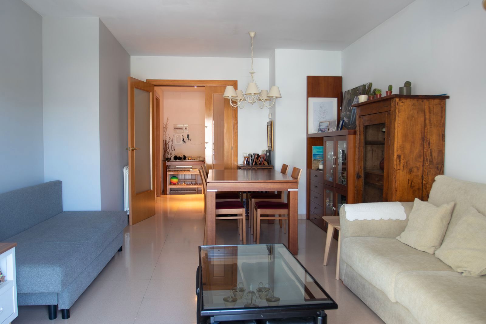 Sala d'estar de Pis en venda en Terrassa amb Aire condicionat, Calefacció i Terrassa