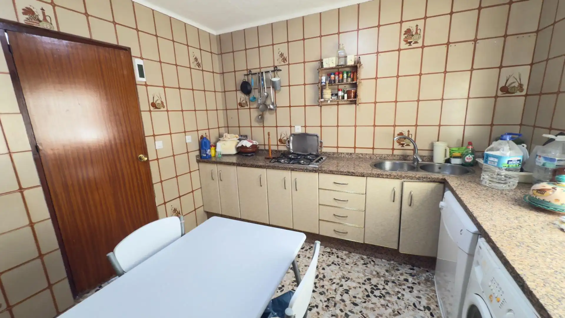 Cuina de Finca rústica en venda en Gibraleón amb Aire condicionat, Jardí privat i Terrassa
