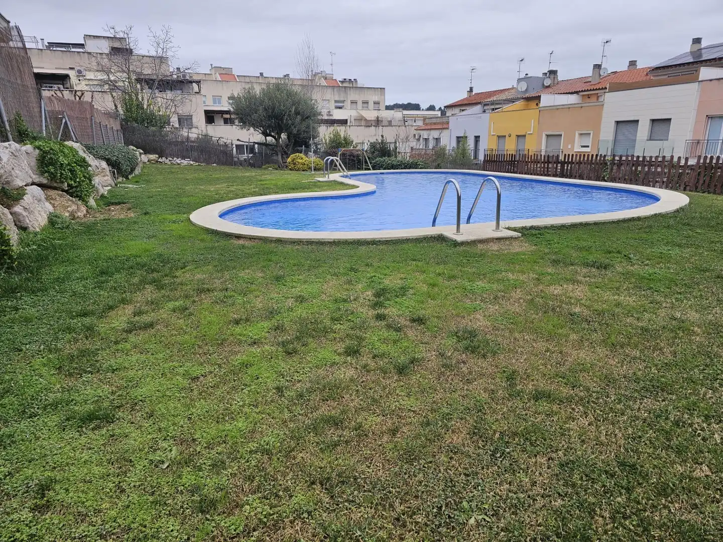 Swimming pool of Flat for sale in Sant Sadurní d'Anoia  with Private garden, Parquet flooring and Storage room