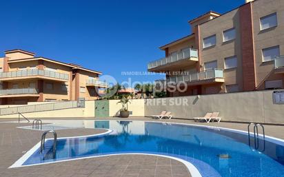 Piscina de Apartament en venda en San Miguel de Abona amb Jardí privat, Terrassa i Piscina