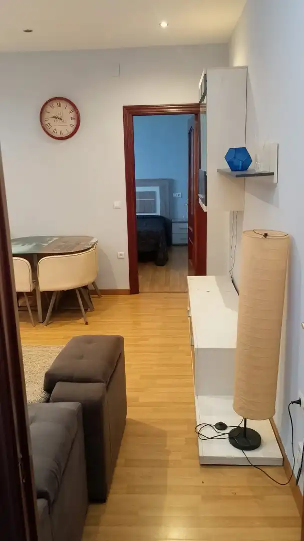 Bedroom of Flat for sale in Gijón   with Heating, Parquet flooring and Furnished
