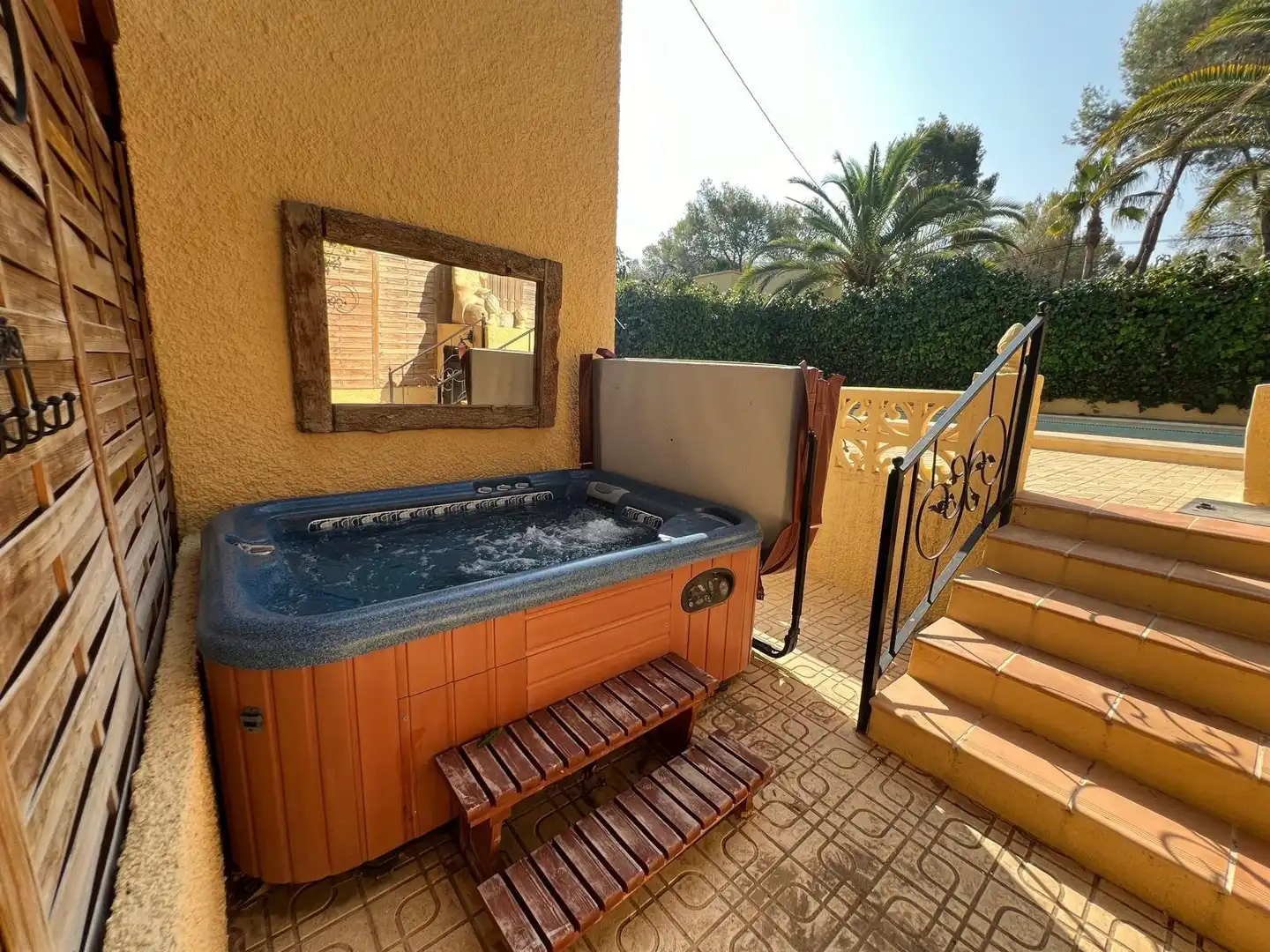 Terrassa de Casa o xalet de lloguer en L'Alfàs del Pi amb Aire condicionat, Jardí privat i Terrassa