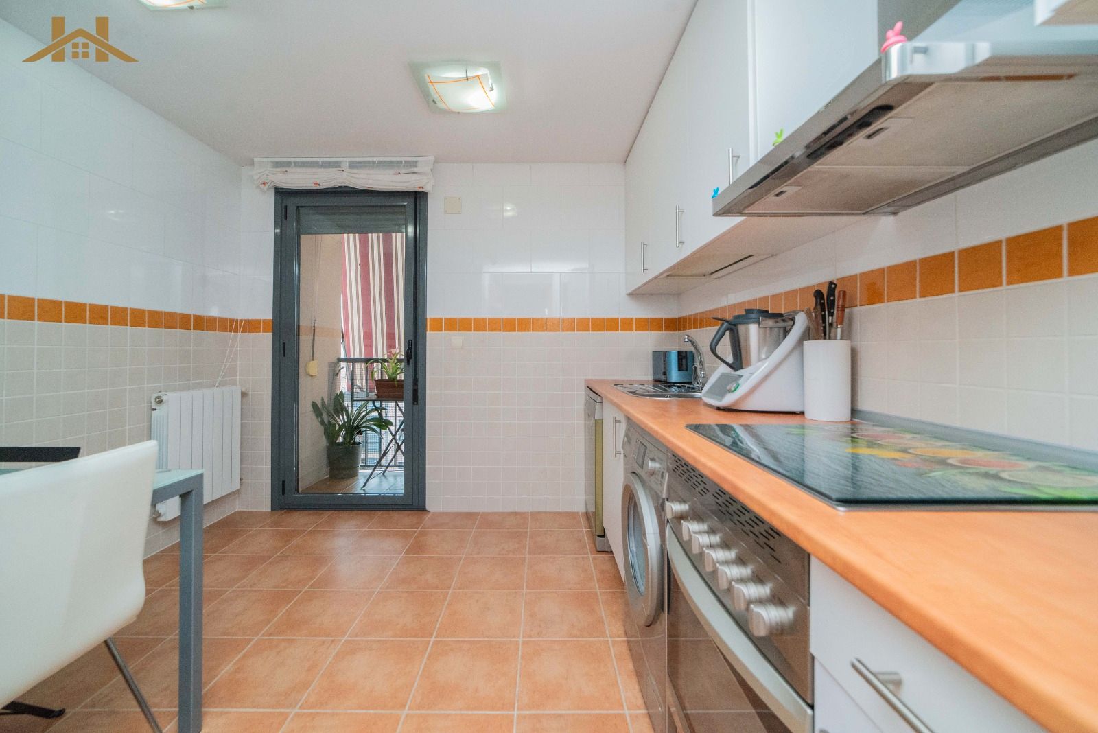 Kitchen of Flat for sale in Móstoles  with Air Conditioner, Heating and Terrace