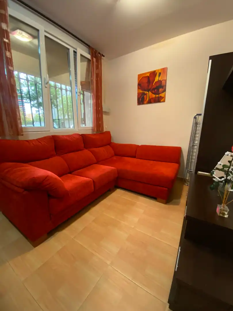 Living room of Flat for rent in Madrid  with Heating, Furnished and Washing machine