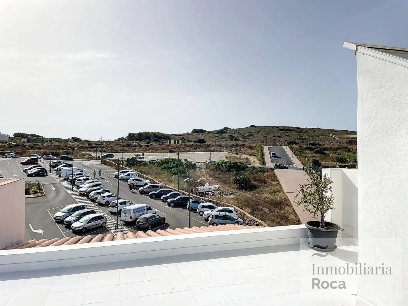 Vista exterior de Àtic en venda en Es Mercadal amb Terrassa