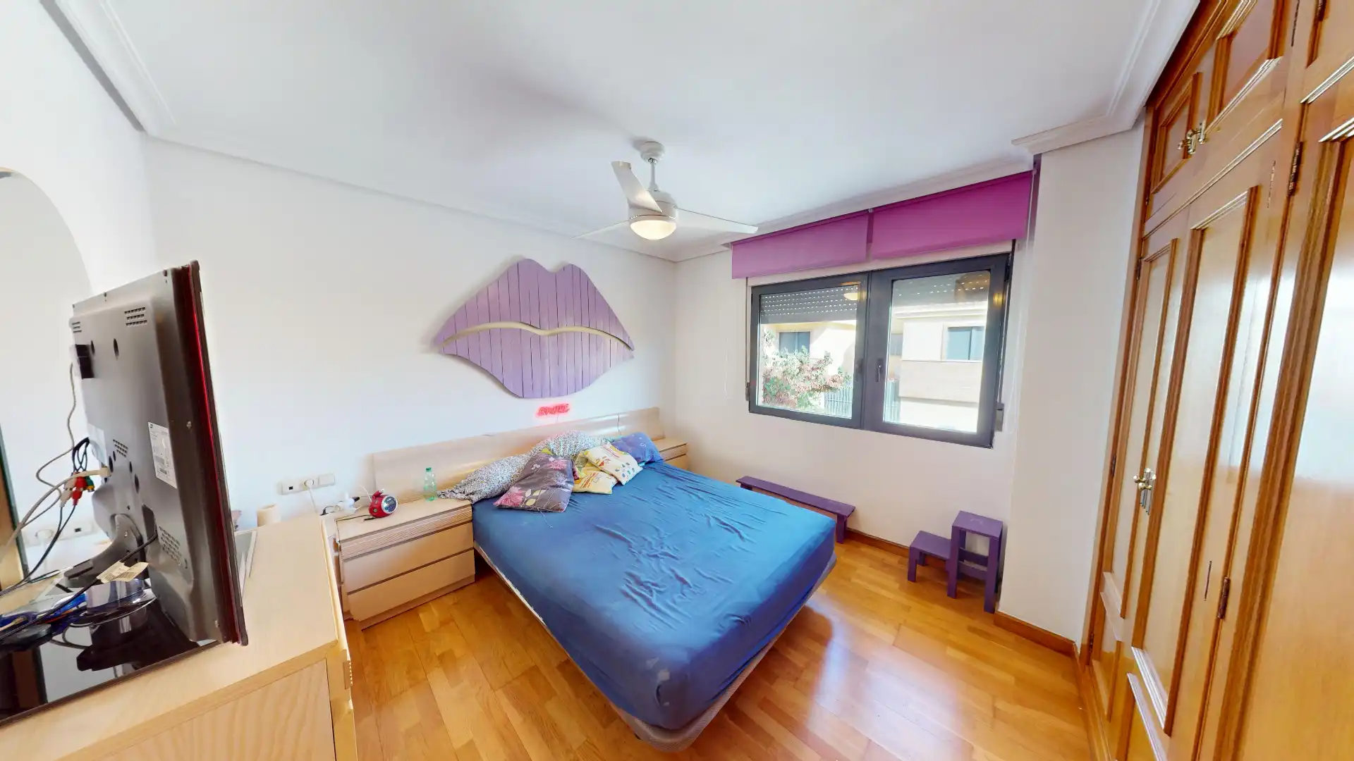 Habitación de Casa adosada en venta en Albacete con Aire acondicionado, Calefacción y Parquet