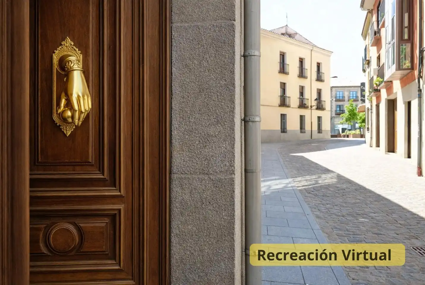 Vista exterior de Edificio en venta en Ávila