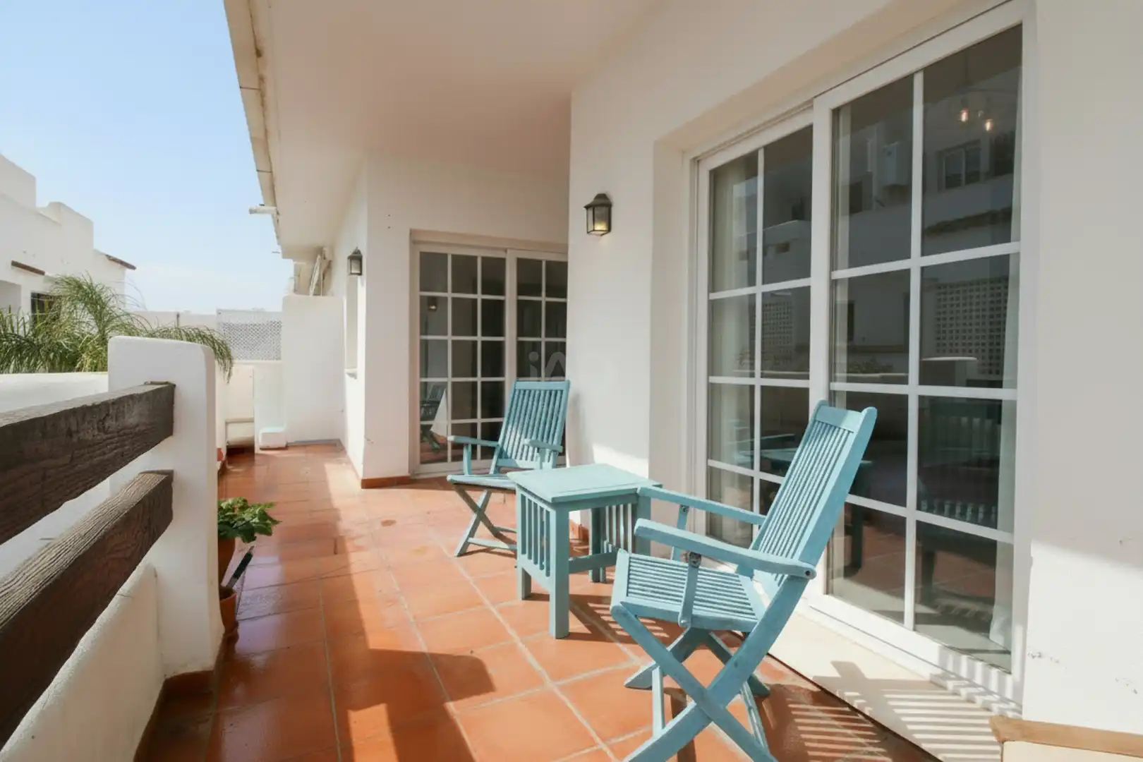 Terrace of Flat for sale in Estepona  with Air Conditioner, Heating and Terrace