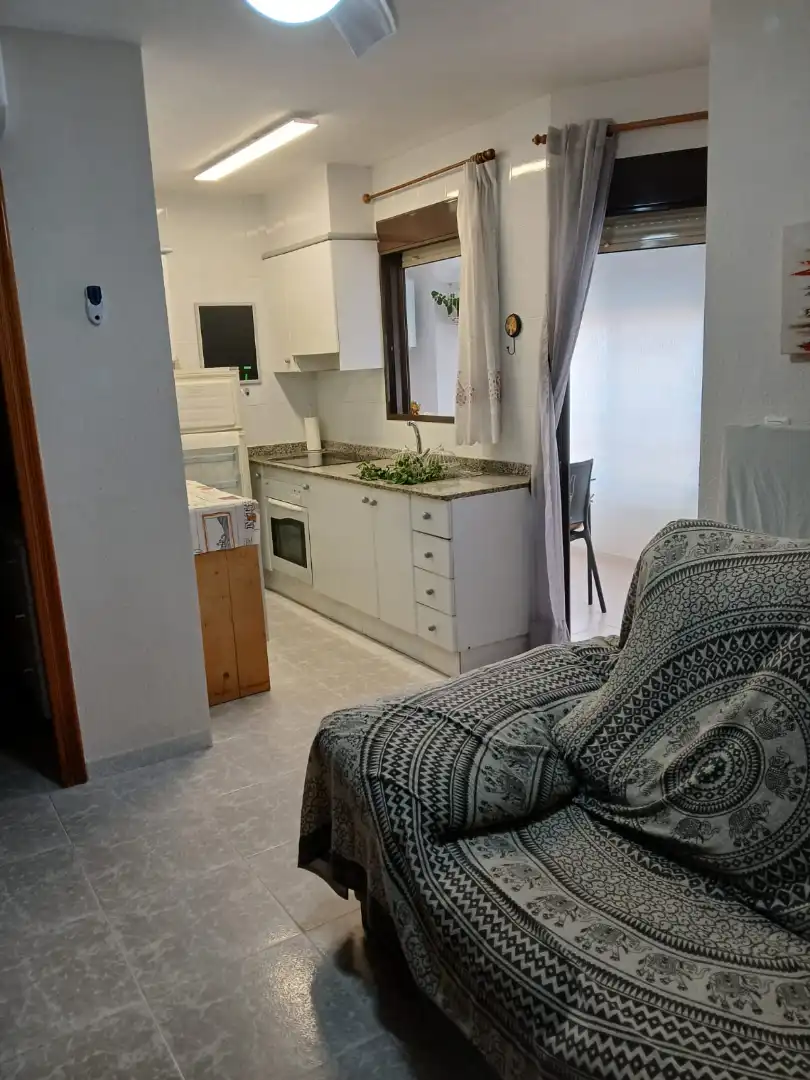 Cocina de Piso en venta en Tavernes de la Valldigna con Aire acondicionado, Calefacción y Jardín privado