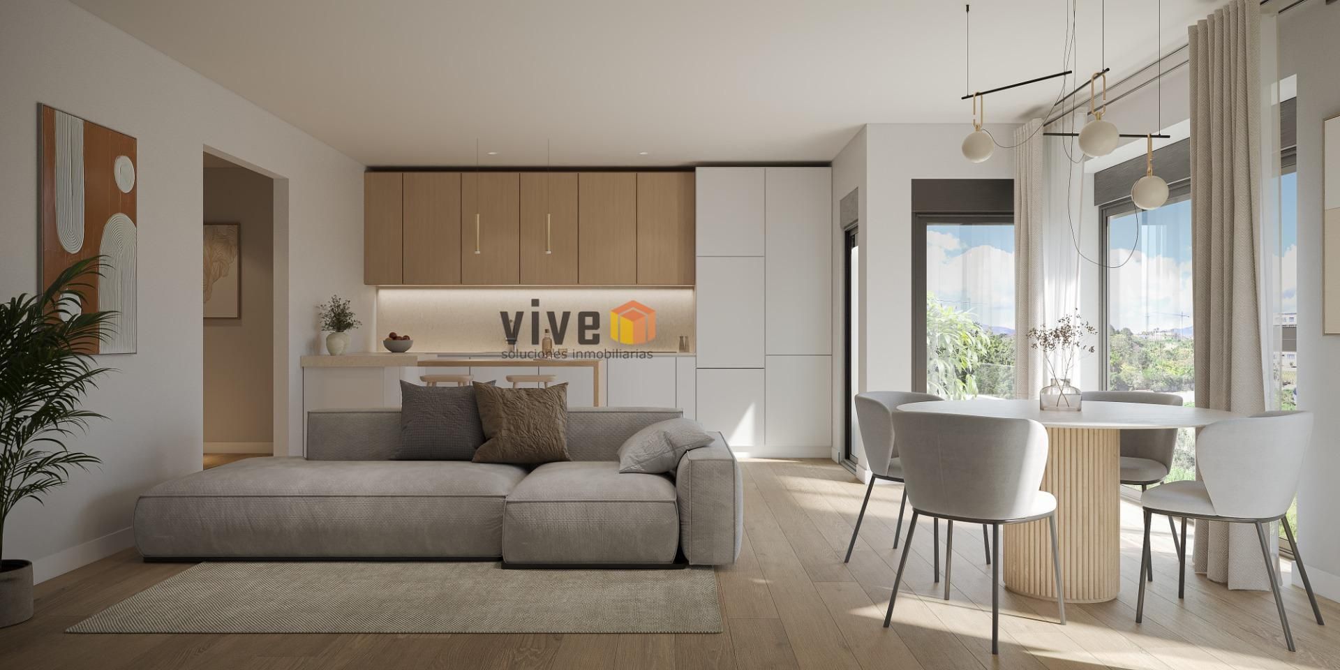 Living room of Flat for sale in Mairena del Aljarafe  with Terrace, Storage room and Community pool