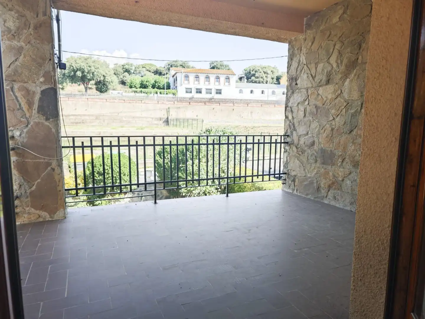 Terrassa de Casa o xalet en venda en Sant Pere de Vilamajor amb Aire condicionat, Calefacció i Piscina