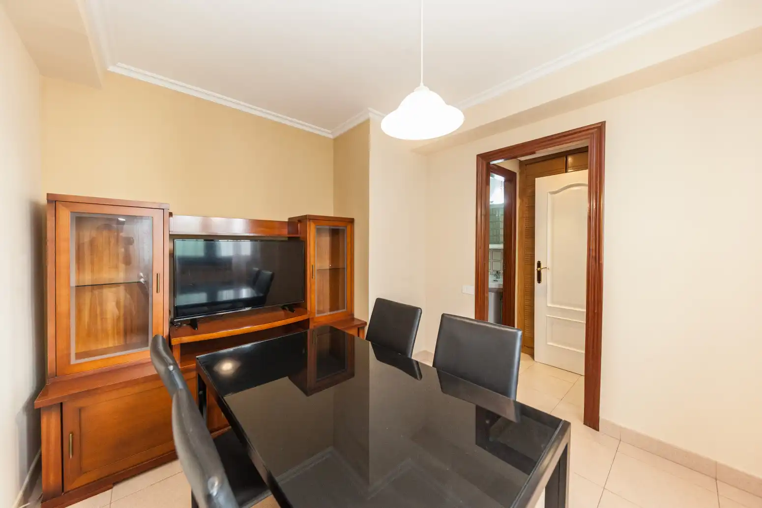 Dining room of Flat for sale in Gijón   with Heating, Parquet flooring and Terrace