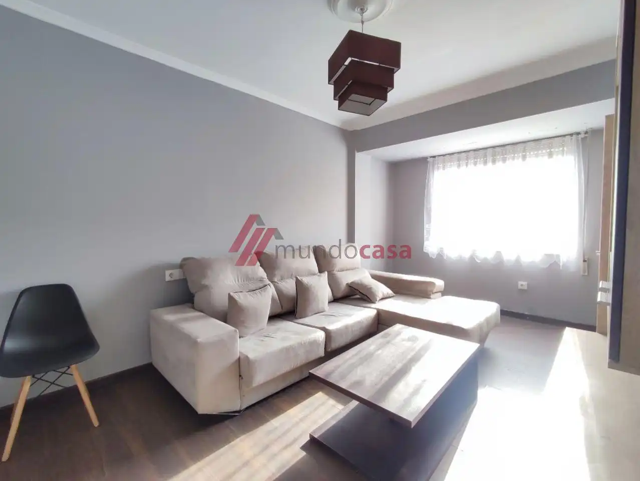 Living room of Flat for rent in Ferrol  with Furnished