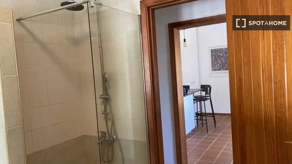 Bathroom of Apartments for share in Tacoronte  with Air Conditioner, Terrace and Furnished