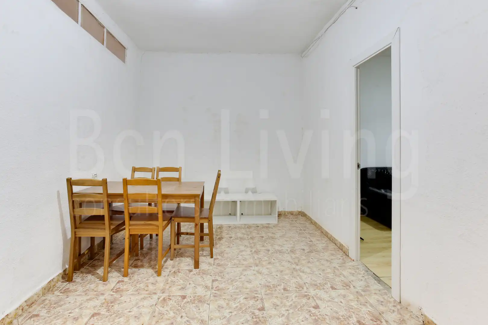 Sala d'estar de Pis de lloguer en Barcelona amb Balcó