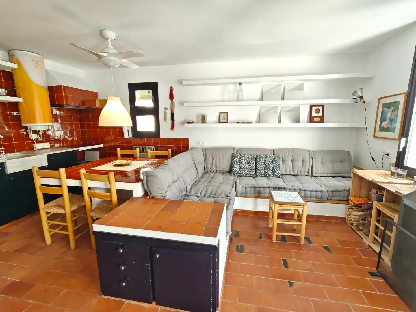 Sala d'estar de Pis en venda en El Port de la Selva, Girona