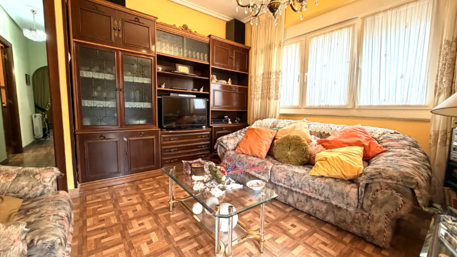 Wohnzimmer von Wohnung zum Verkauf in Torrelavega  mit Heizung und Möbliert