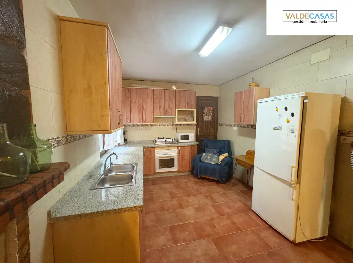 Cuina de Casa o xalet en venda en Alhendín amb Jardí privat, Terrassa i Piscina