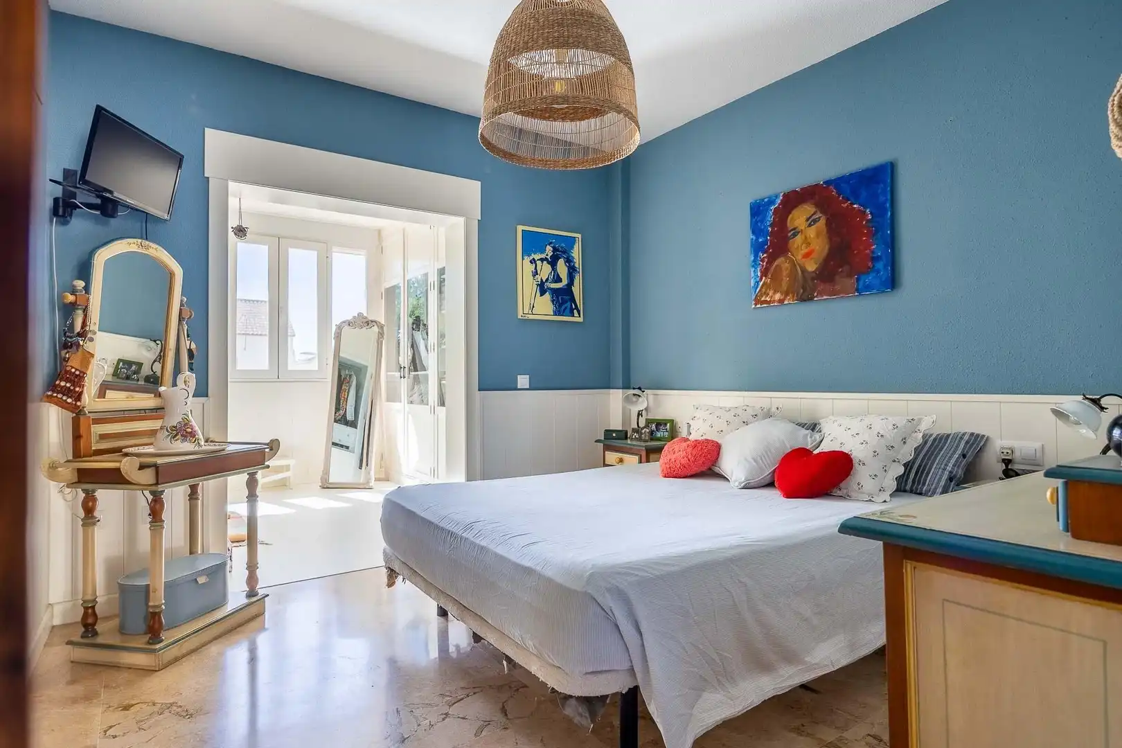 Habitación de Casa adosada en venta en Almensilla con Aire acondicionado, Calefacción y Jardín privado