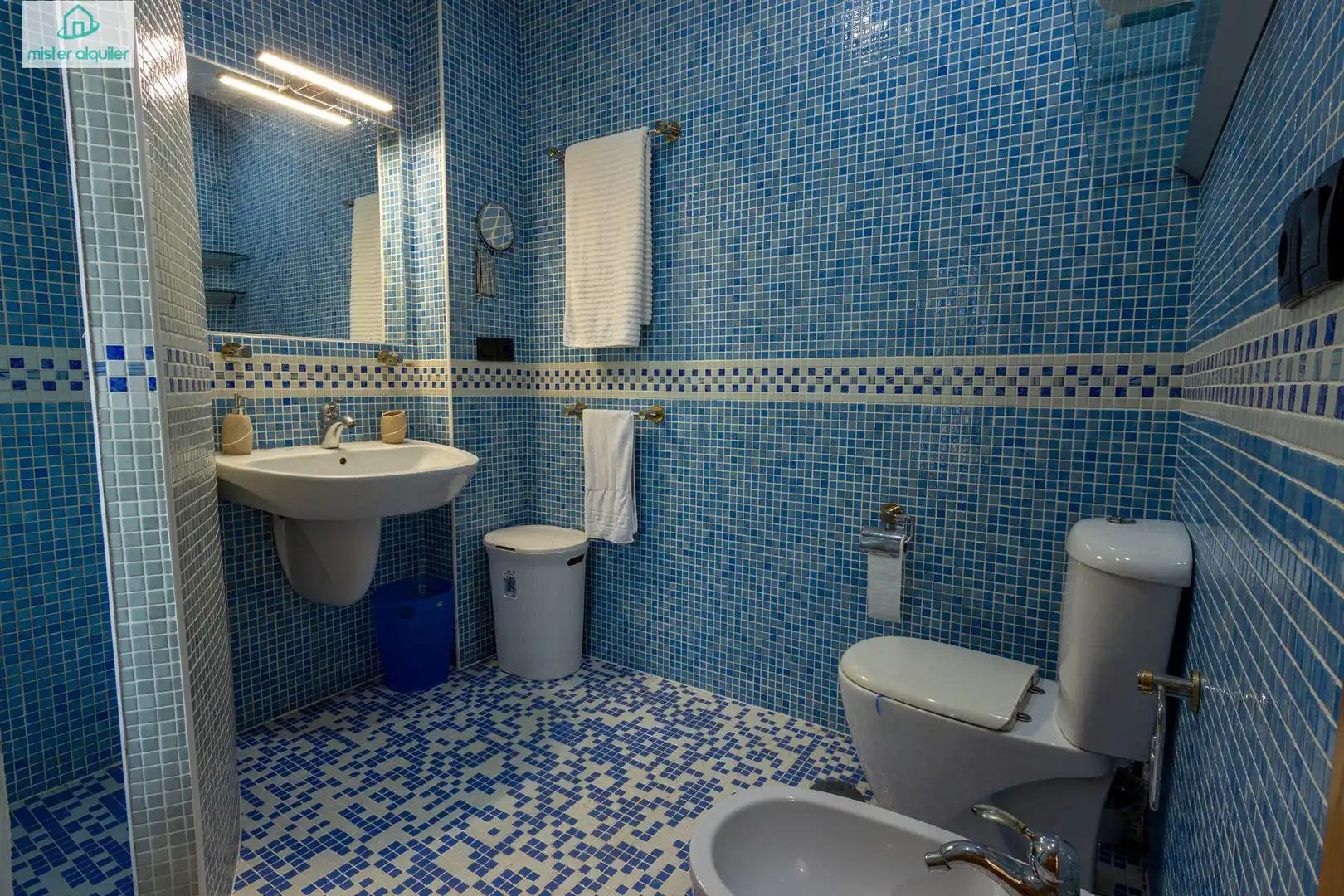 Bathroom of Apartments for rent in El Campello  with Air Conditioner, Terrace and Furnished