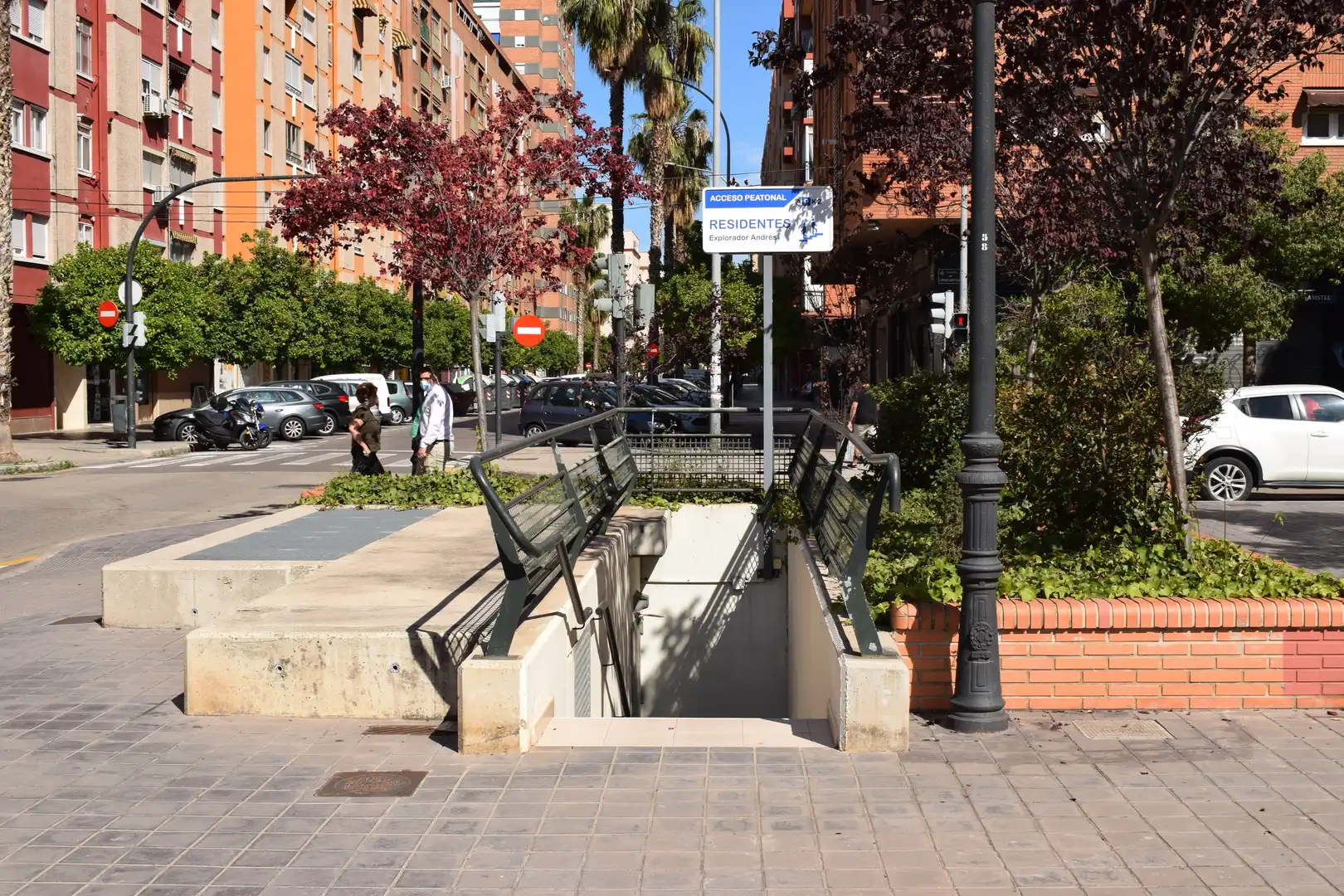 Vista exterior de Garatge en venda en Valencia