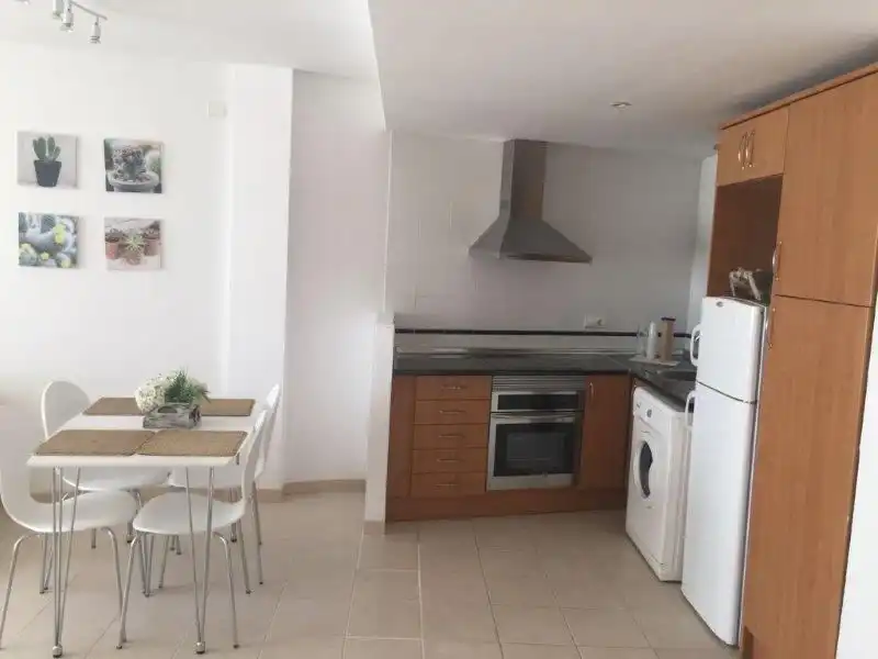 Cocina de Apartamento de alquiler en Montuïri con Amueblado, Horno y Lavadora
