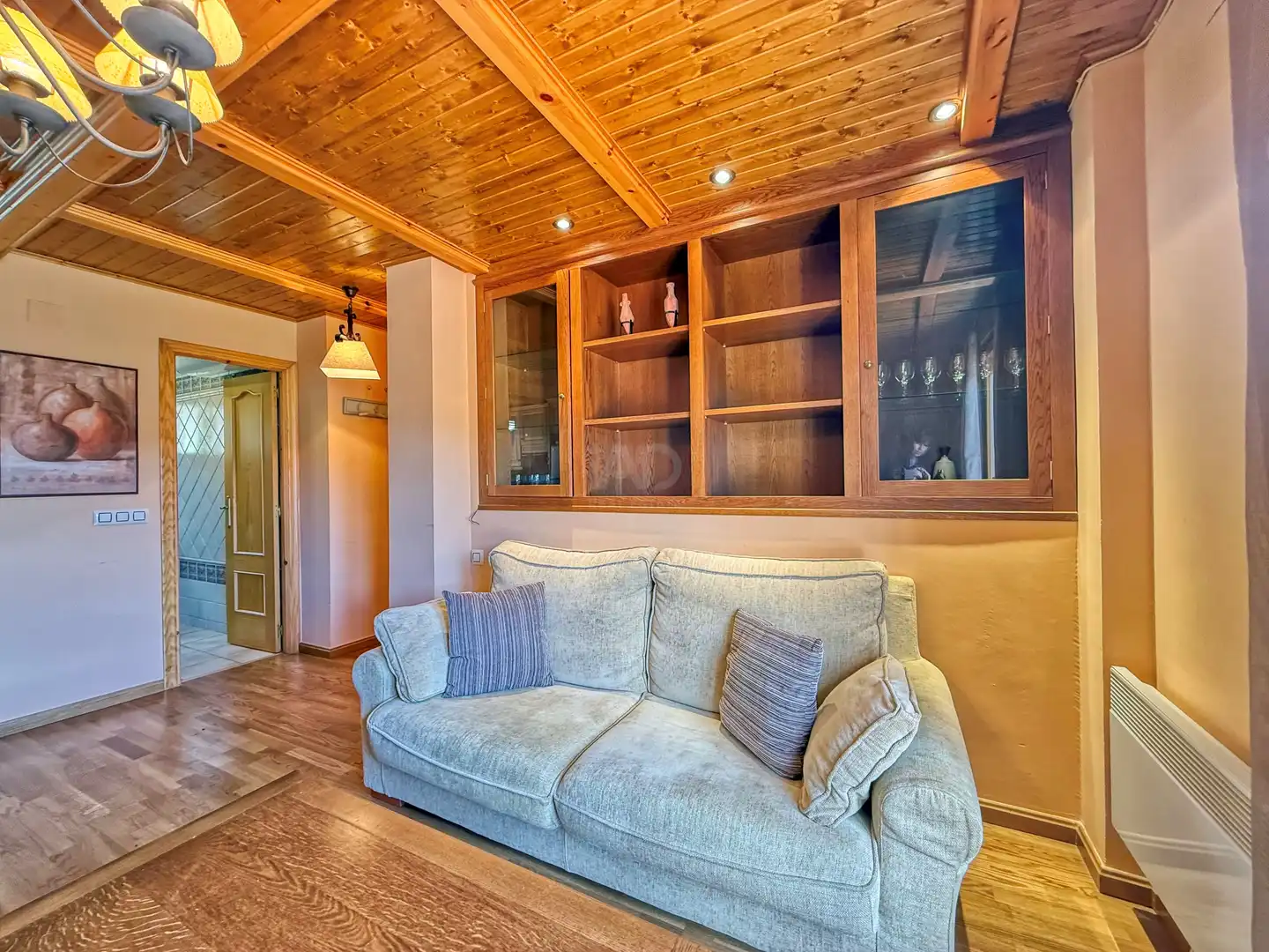 Wohnzimmer von Wohnung zum Verkauf in Valdelinares mit Heizung