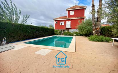 Exterior view of House or chalet for sale in  Murcia Capital  with Air Conditioner, Heating and Private garden