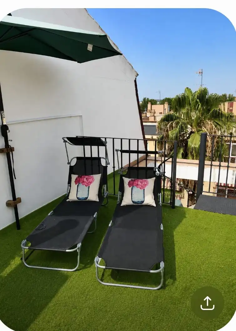 Terrace of Flat for rent in Úbeda  with Air Conditioner, Terrace and Storage room