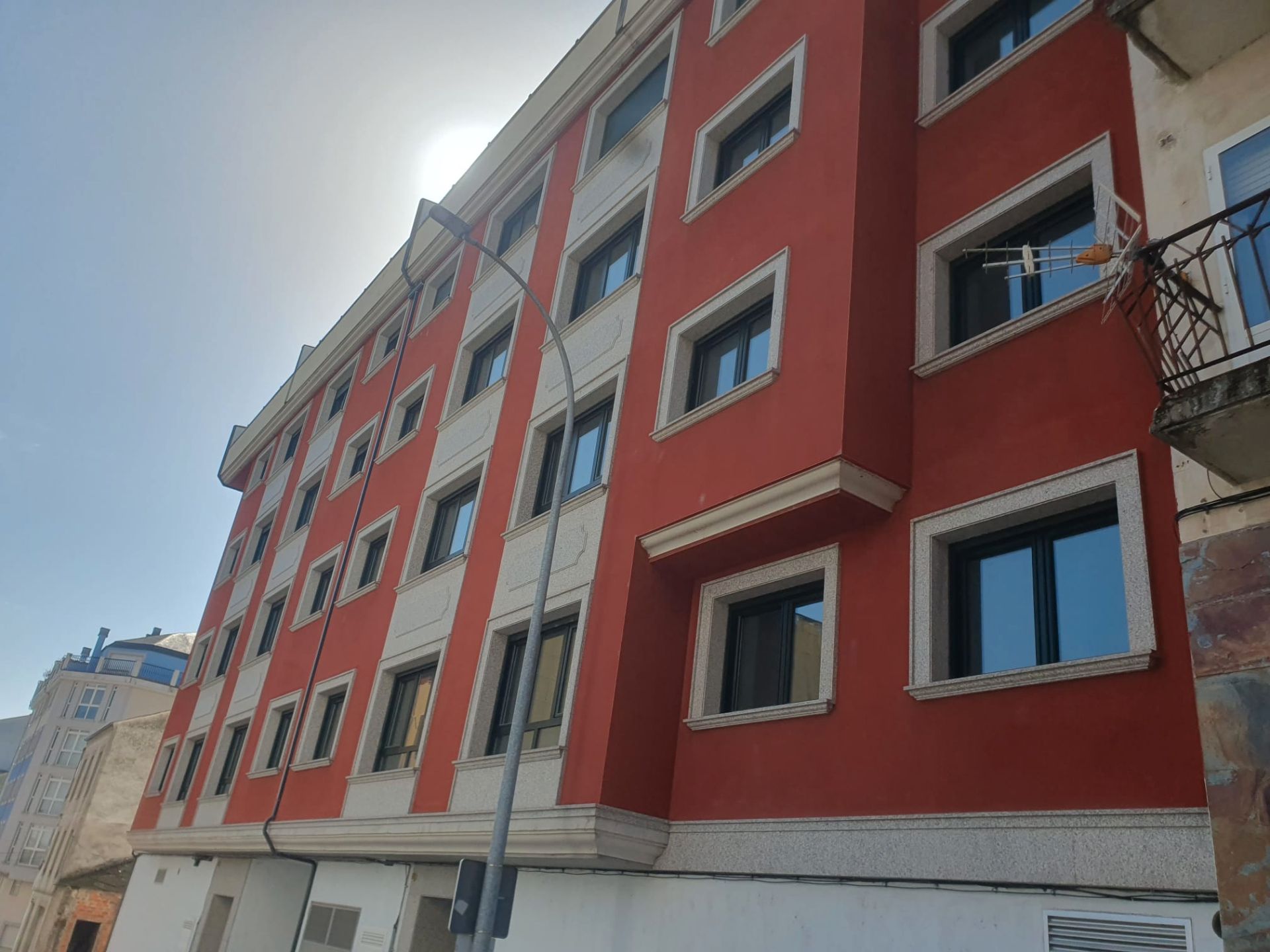 Vista exterior de Pis en venda en Sarria amb Calefacció, Parquet i Traster