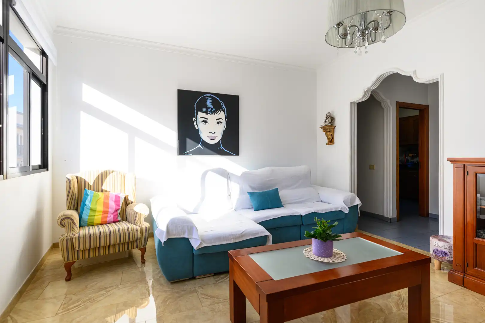 Living room of Houses for sale in Gáldar  with Terrace and Balcony