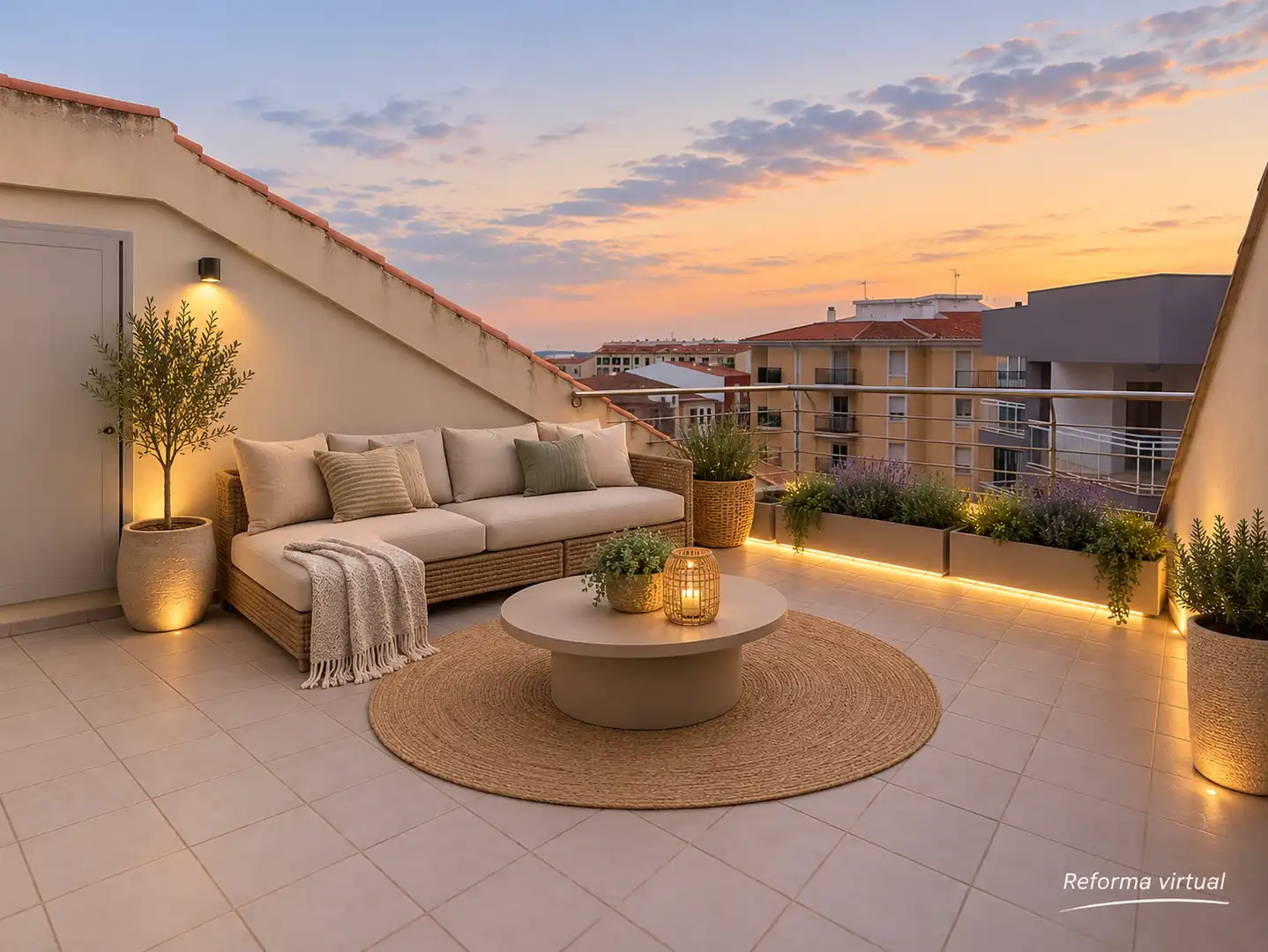 Terrasse von Maisonette zum Verkauf in Maó - Mahón mit Klimaanlage, Heizung und Terrasse