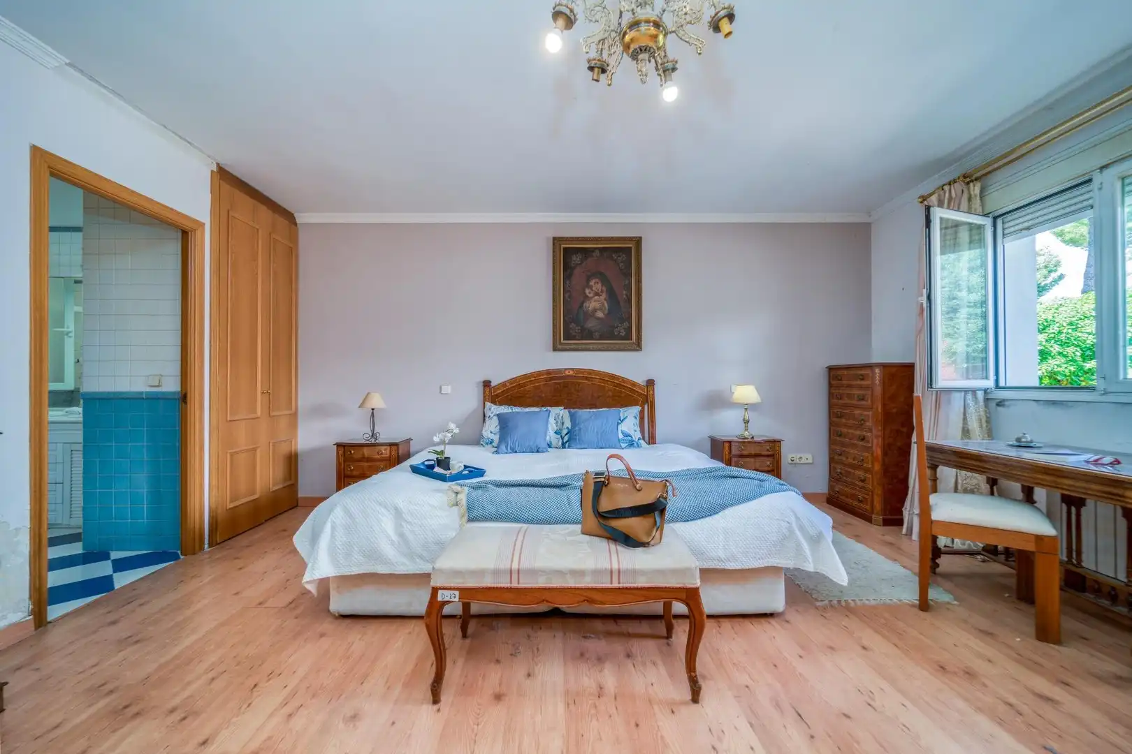 Dormitori de Casa o xalet en venda en Villanueva de la Cañada amb Calefacció, Jardí privat i Terrassa