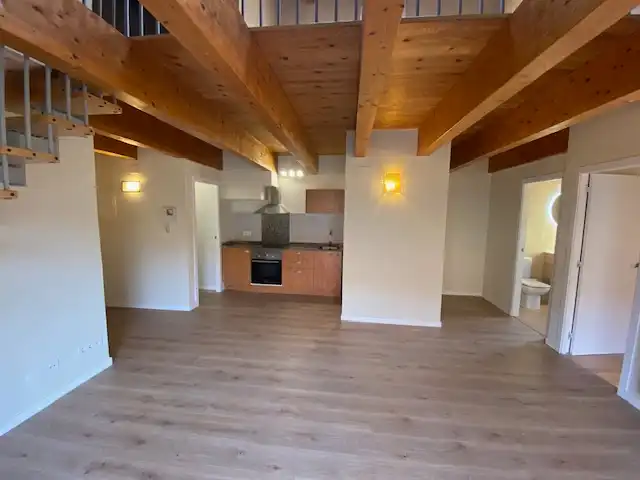 Cocina de Dúplex en venta en Sallent con Aire acondicionado, Calefacción y Parquet