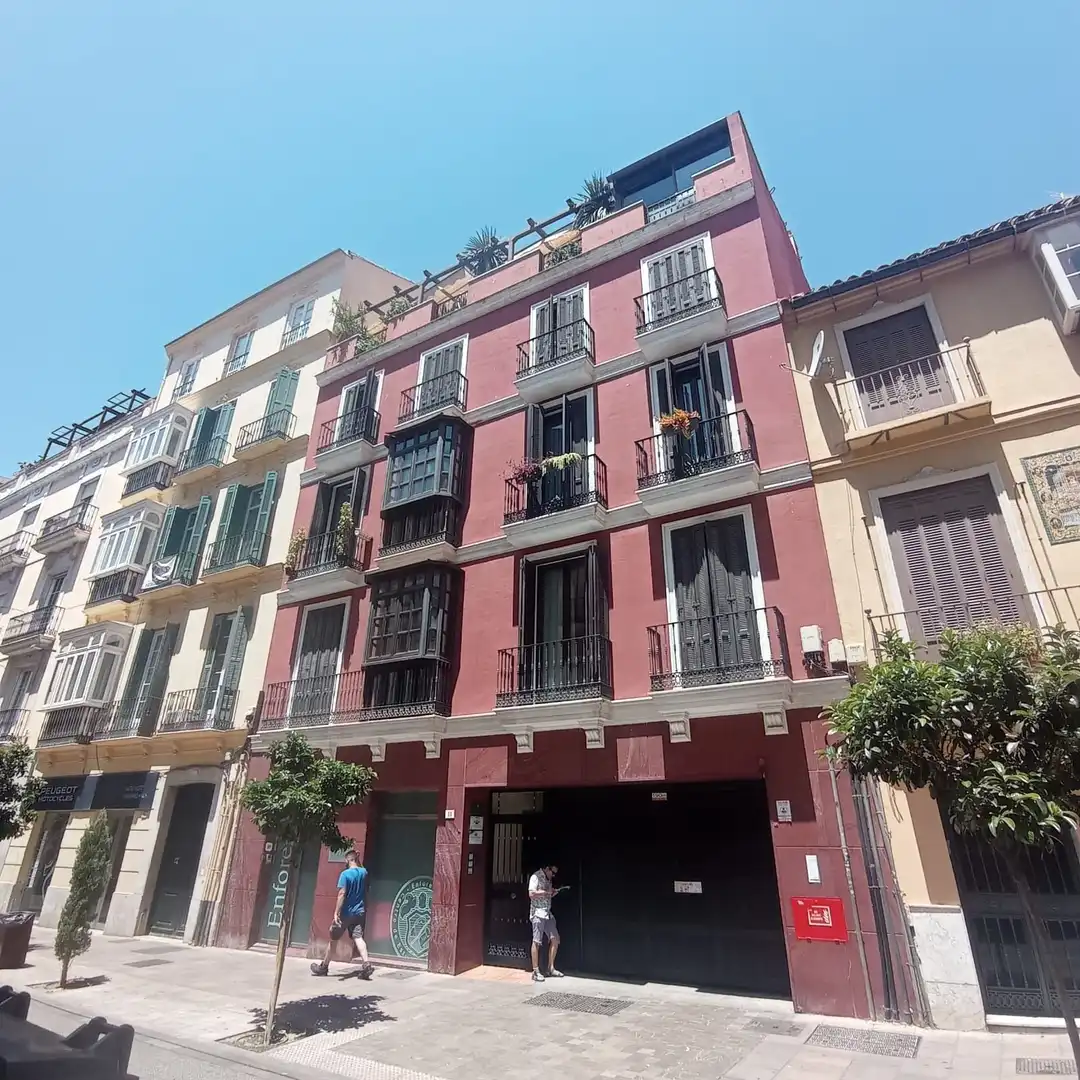 Exterior view of Flat for rent in Málaga  with Air Conditioner and Furnished