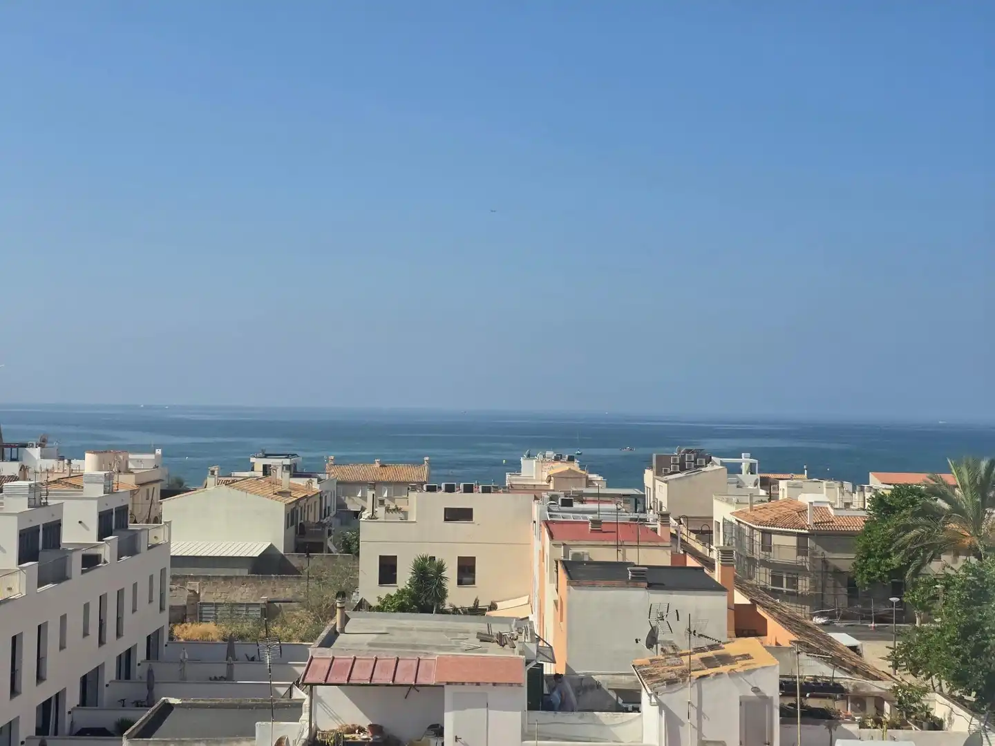 Vista exterior de Piso en venta en  Palma de Mallorca con Aire acondicionado, Parquet y Balcón